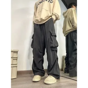 Alina - Corduroy Cargo pants in Harajuku style.