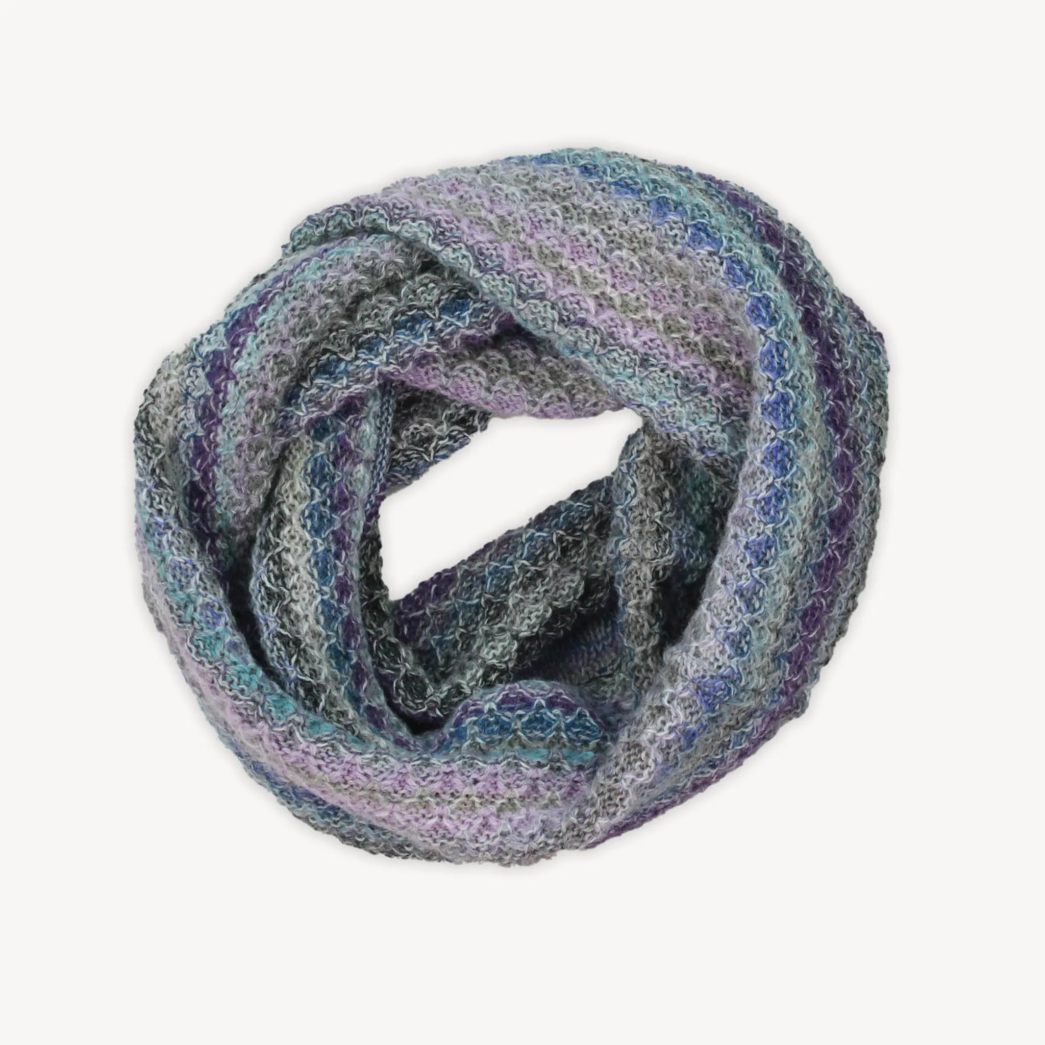 Alpaca Aurora Infinity Scarf