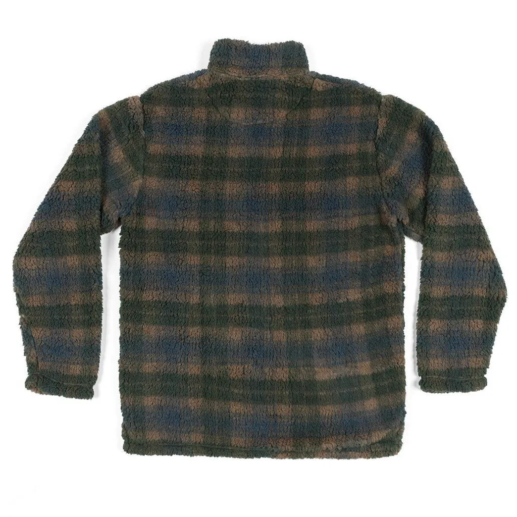 Andover Plaid Sherpa Pullover