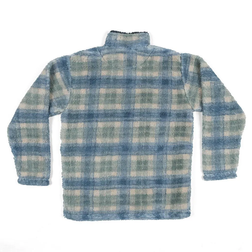 Andover Plaid Sherpa Pullover