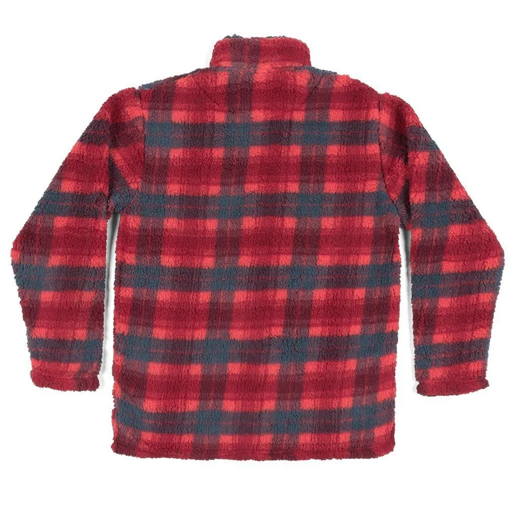 Andover Plaid Sherpa Pullover