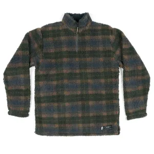 Andover Plaid Sherpa Pullover