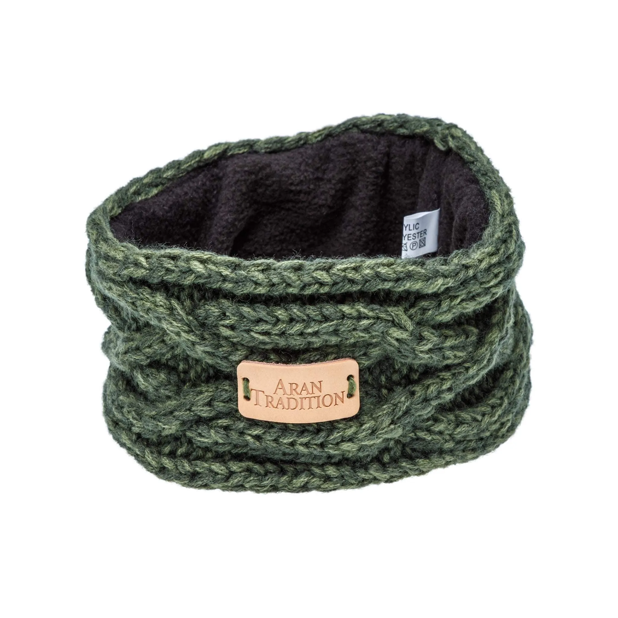 Aran Junior Cable Knit Headband