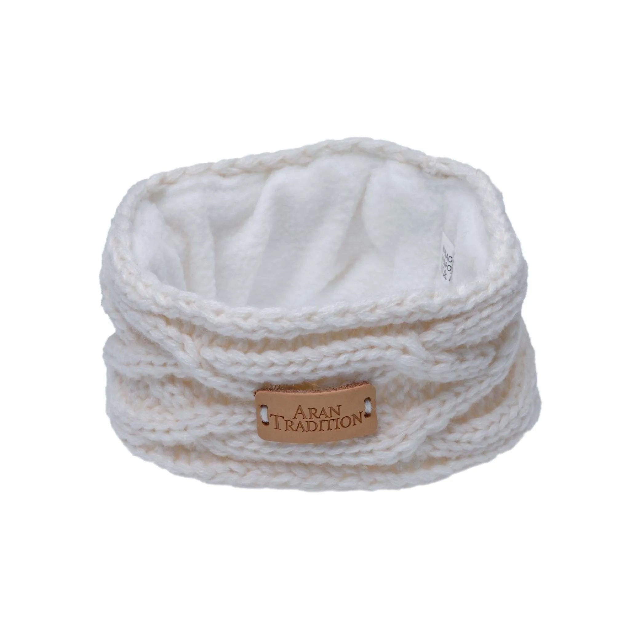 Aran Junior Cable Knit Headband