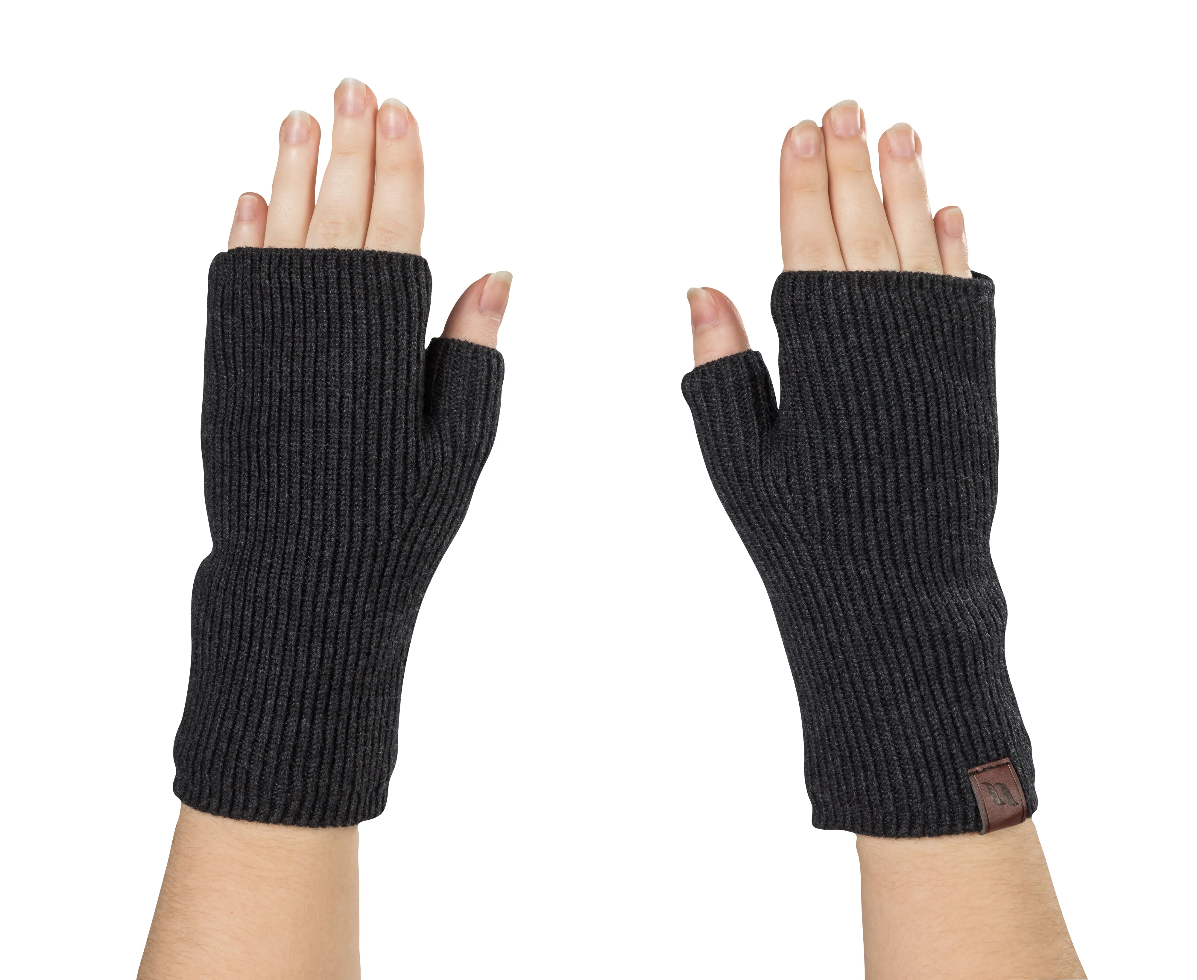 Ash Knitted Wrist Gaiters