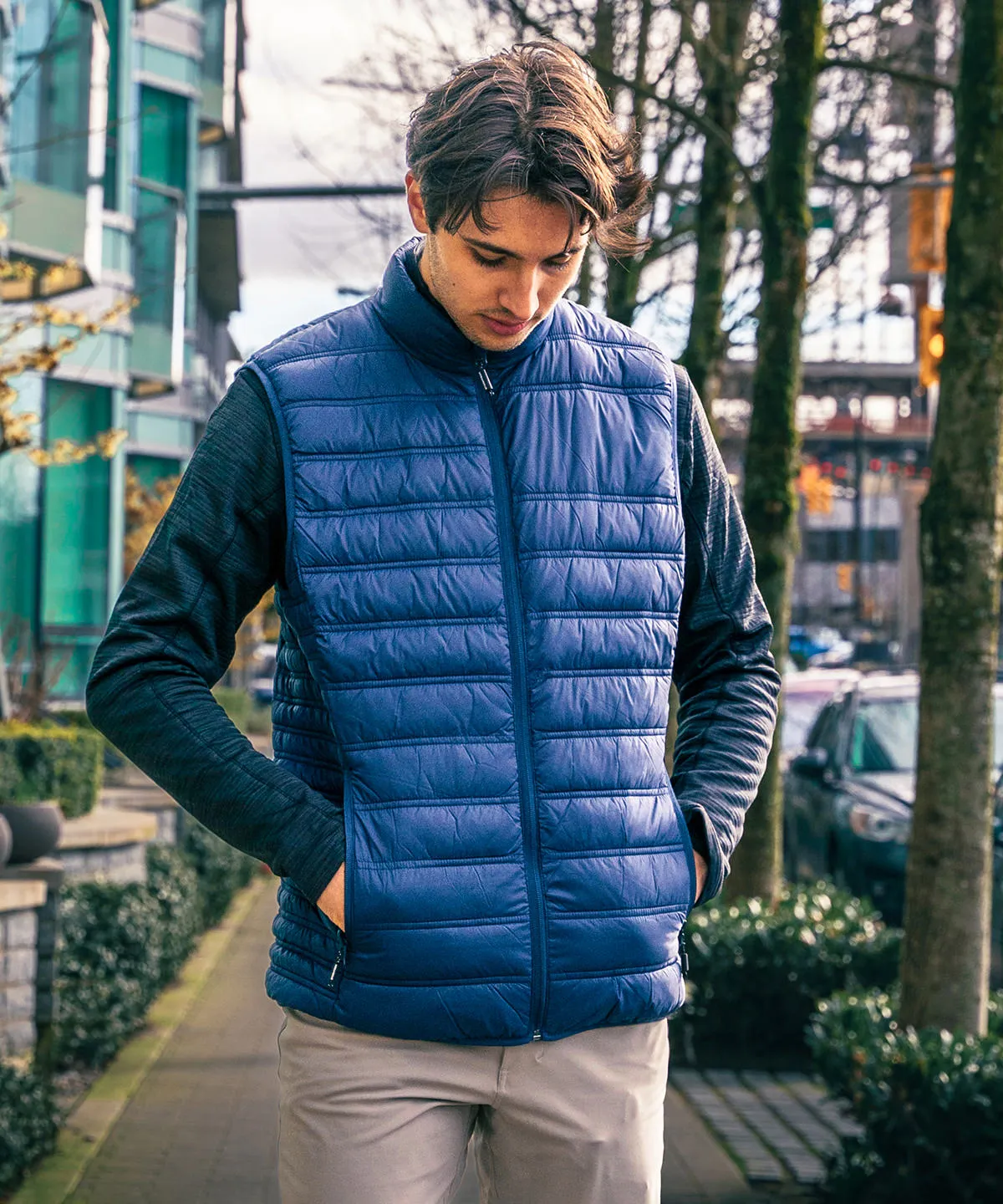 Basecamp thermal vest | Electric Blue