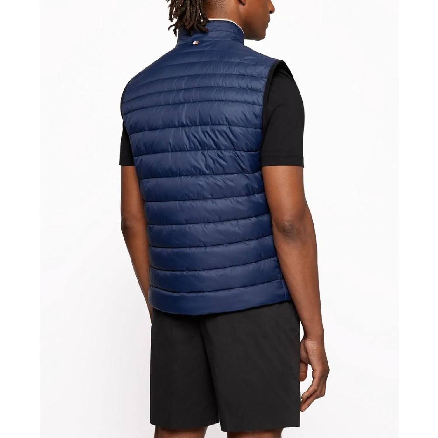 BOSS Men's Water-Repellent Padded Gilet