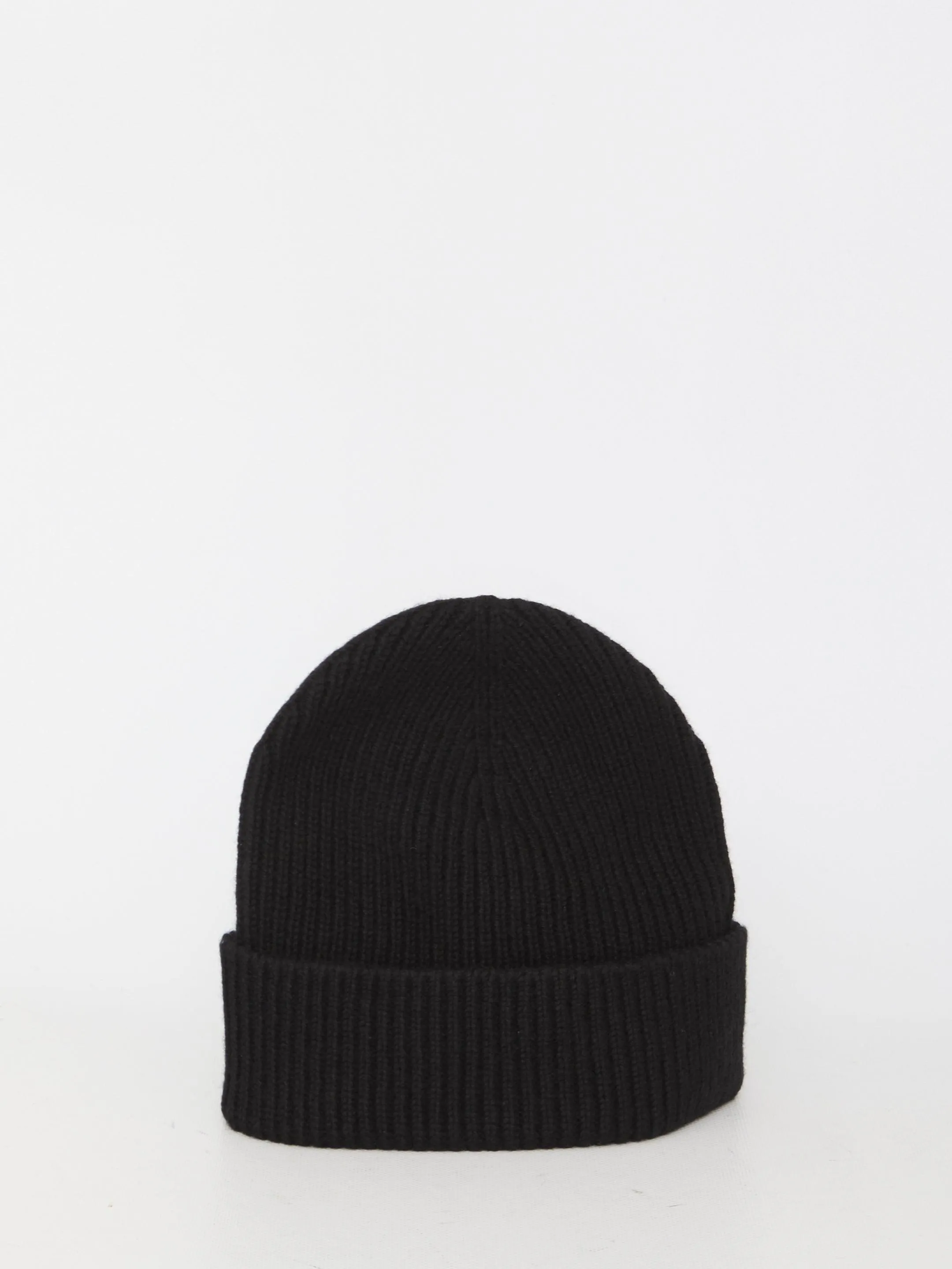 Burberry Cashmere Beanie In Black