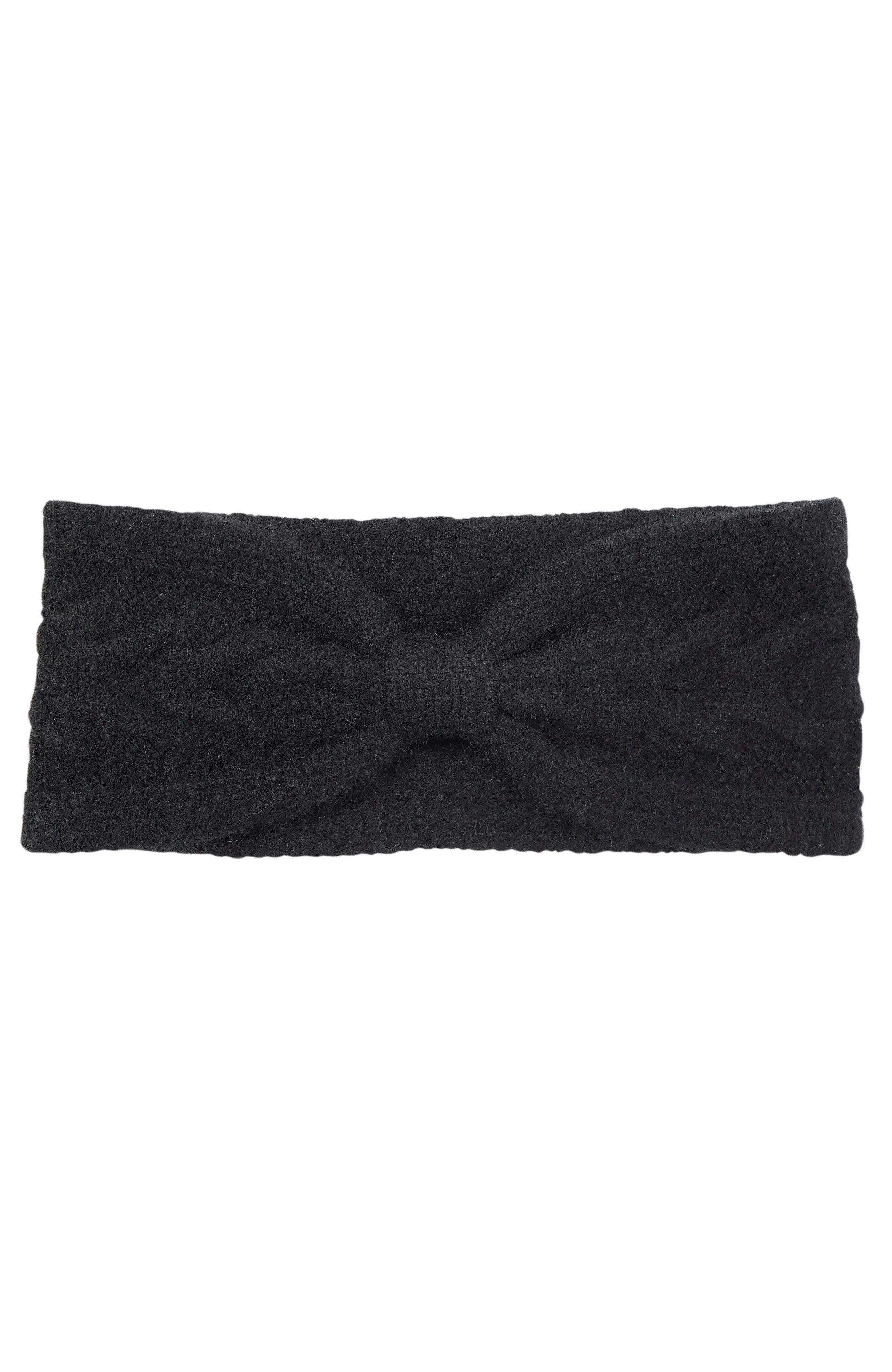 CASHMERE CABLE KNIT HEADBAND