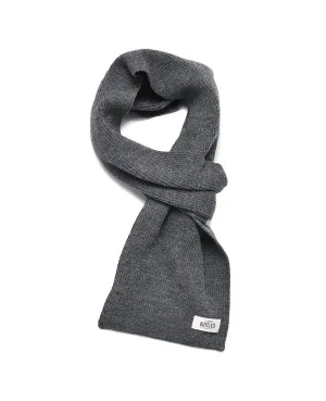 Concrete Grey Wool Scarf