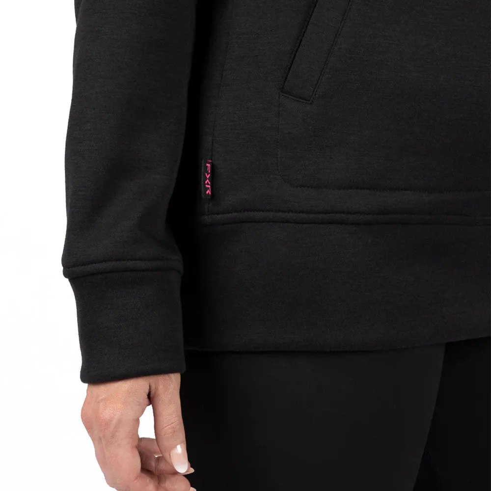 FXR Ember Pullover Sweater Black/E Pink