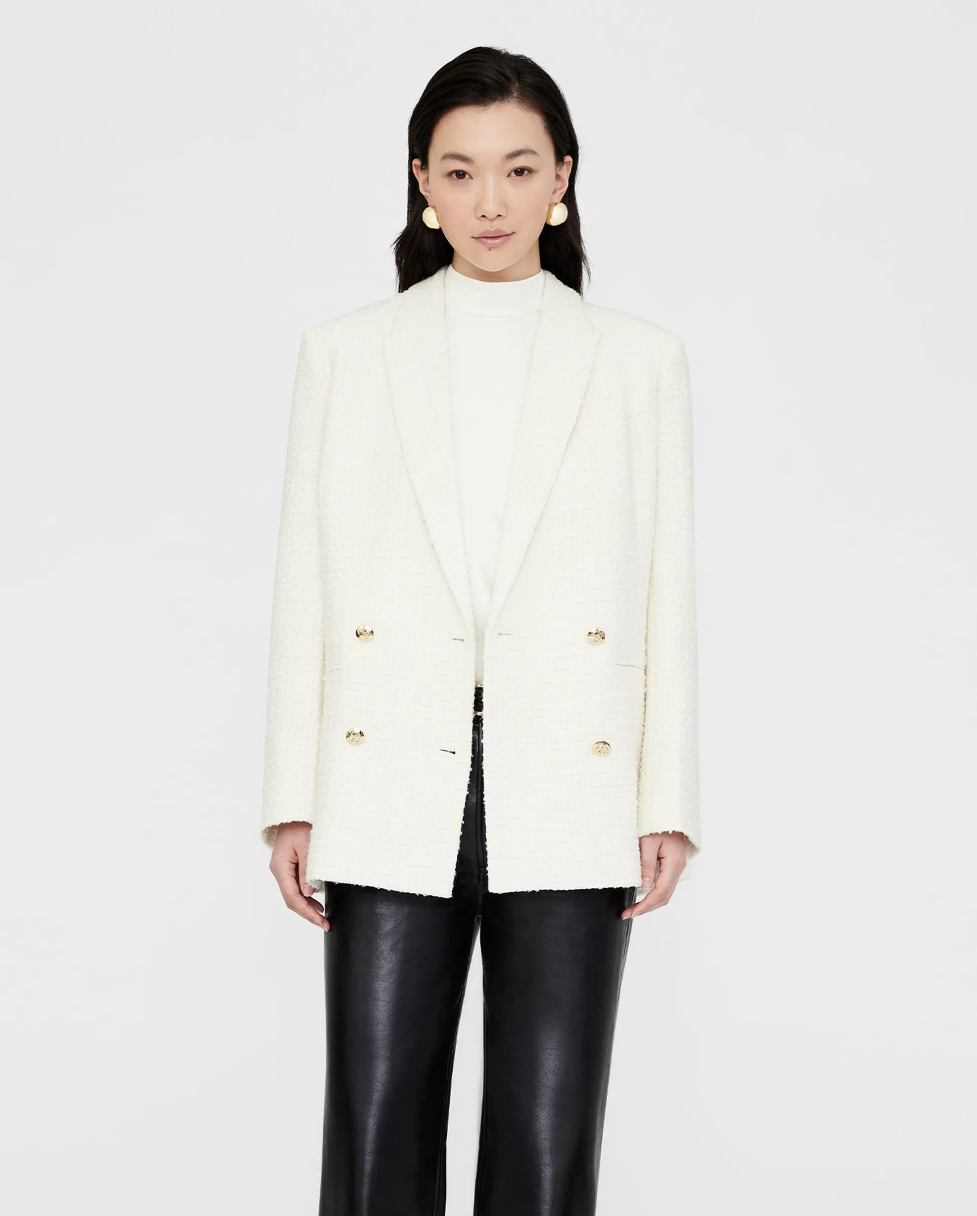 JASMINE BLAZER / IVORY