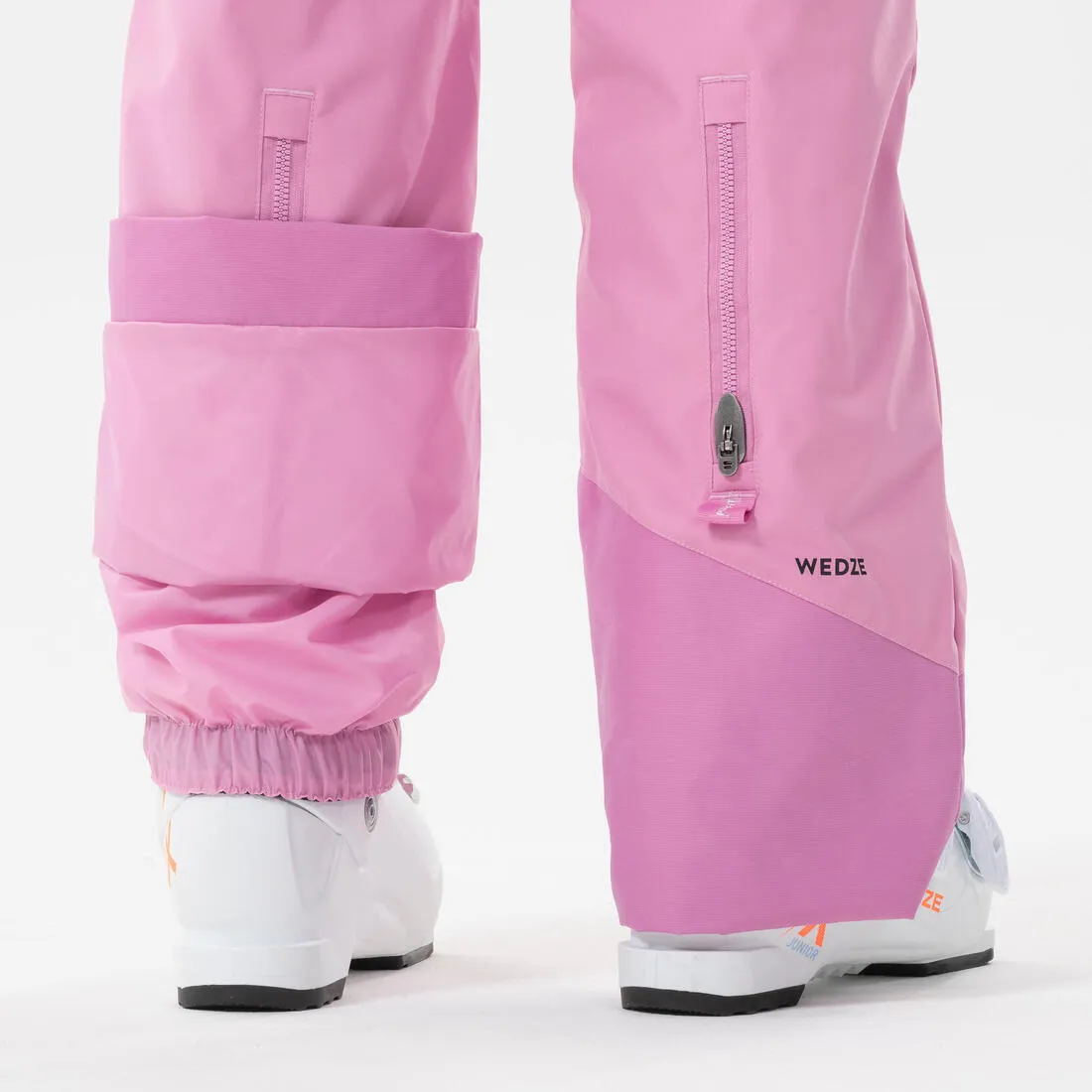 KIDS’ WARM AND WATERPROOF SKI TROUSERS  - 500 PNF