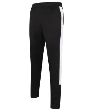 Knitted tracksuit pants | Black/White