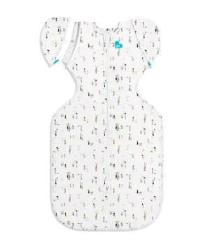 Love To Dream Swaddle Up™ Original 1.0 TOG Transition Bag - Community Print White