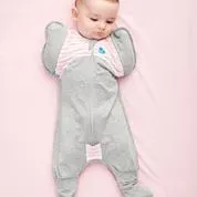 Love To Dream Swaddle UP Transition Suit 1.0 Tog Original Pink