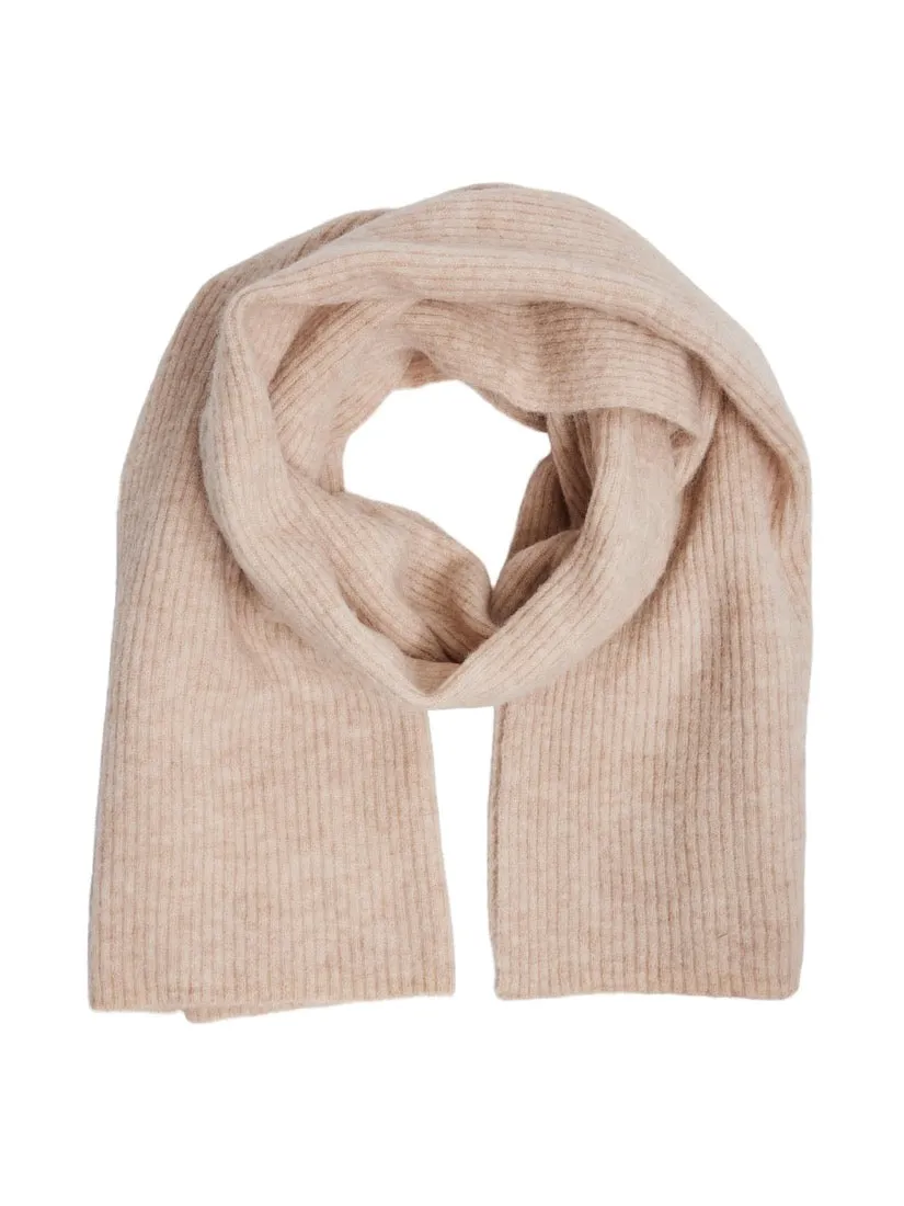 Lulu Linna Knit Scarf Birch Melange