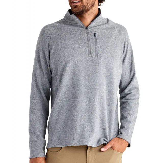 Men's Bamboo Heritage Fleece Quarter Zip