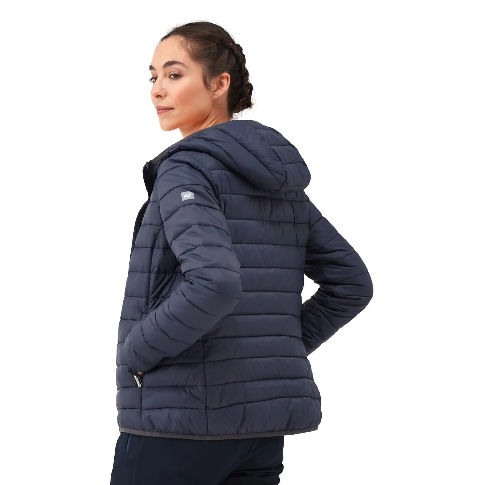 Regatta Womens Marizon Hooded Baffled Jacket Coat