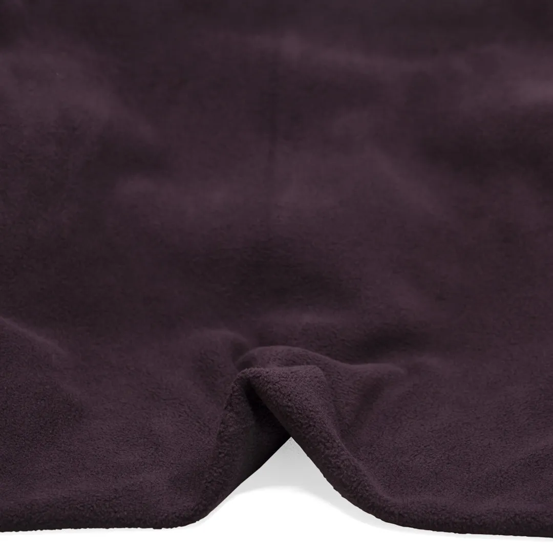 Remnant - 1.5m - Polar Fleece - Deep Currant