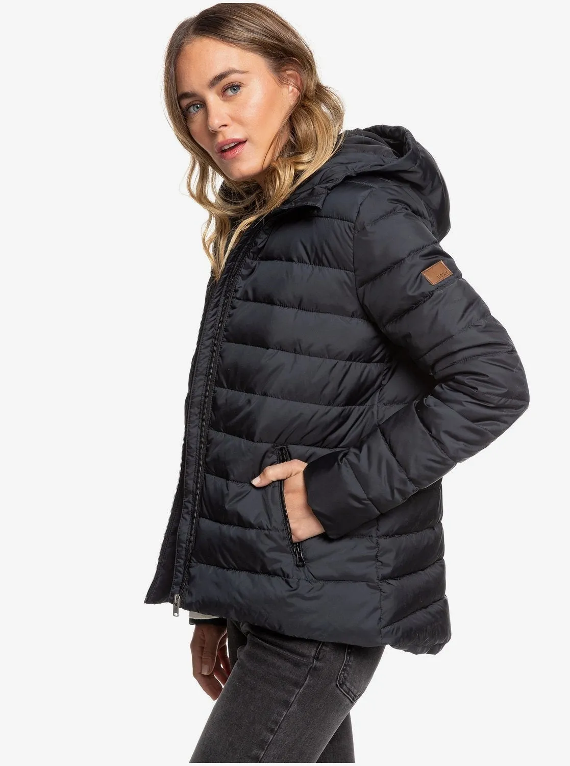 Roxy Rock Peak Padded Jacket - True Black