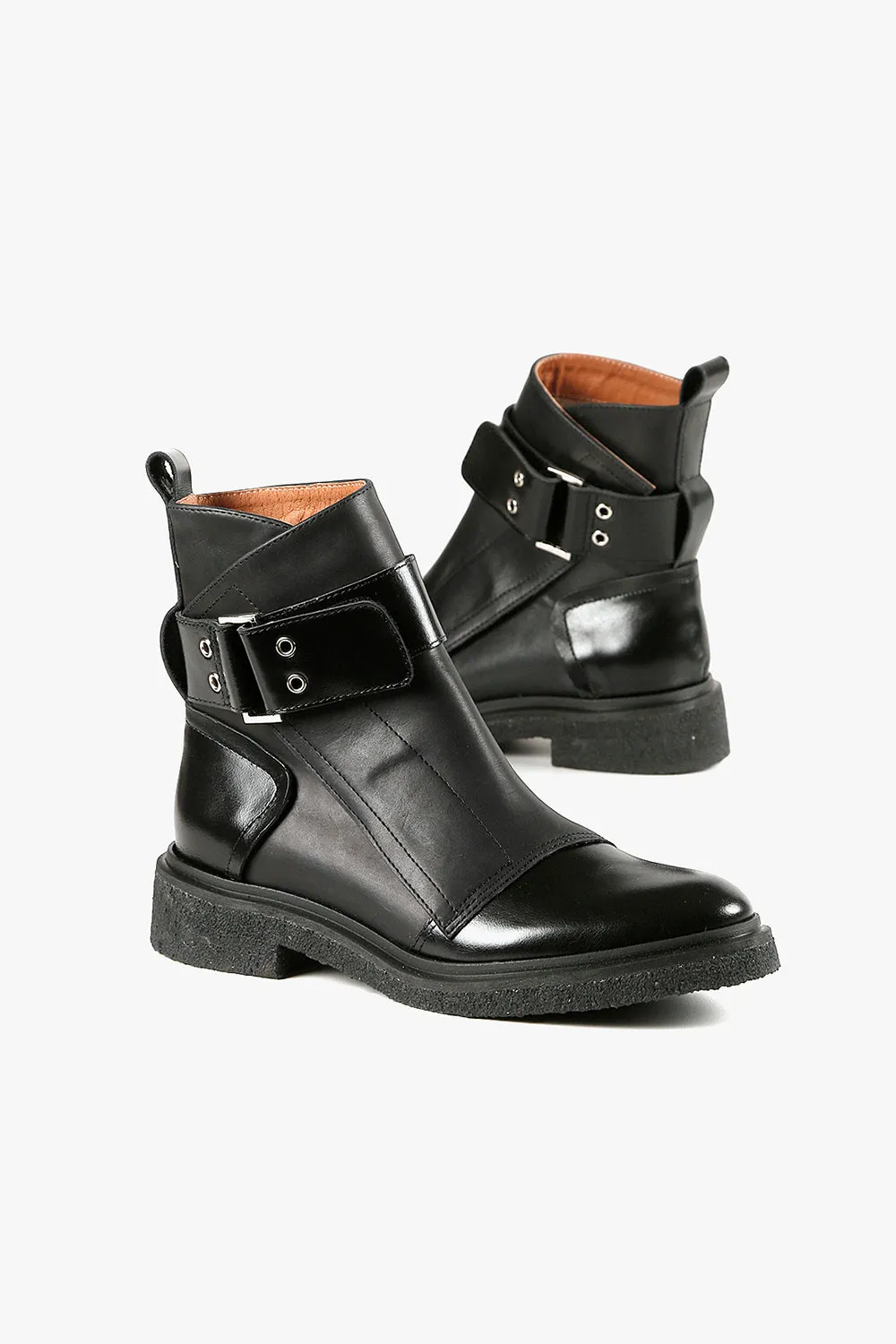 SIR 23 Black Ankle Boots