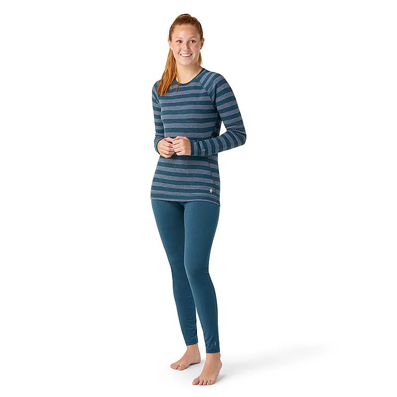 Smartwool Classic Thermal Merino Base Layer Pattern Crew Women's