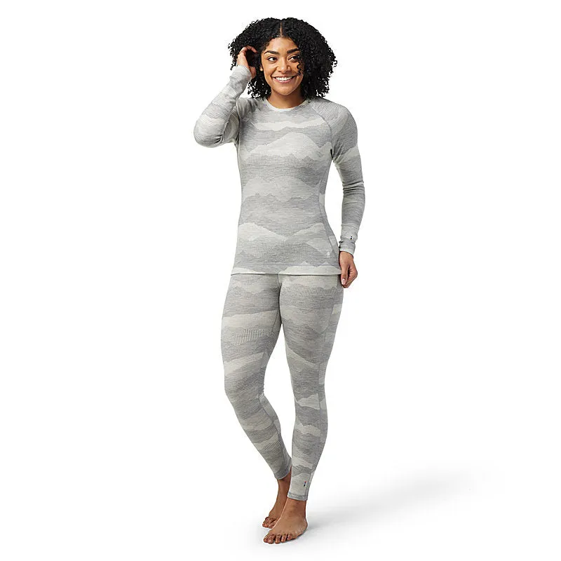 Smartwool Classic Thermal Merino Base Layer Pattern Crew Women's