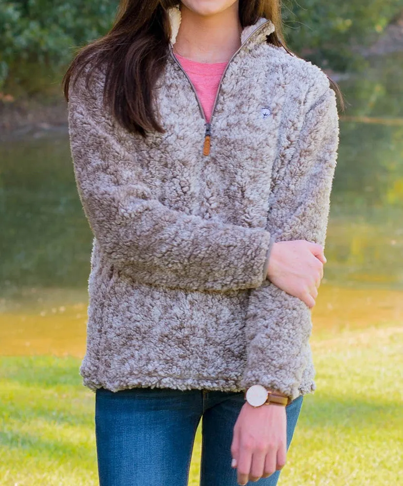 Southern Shirt Co - Heathered Sherpa 1/4 Zip