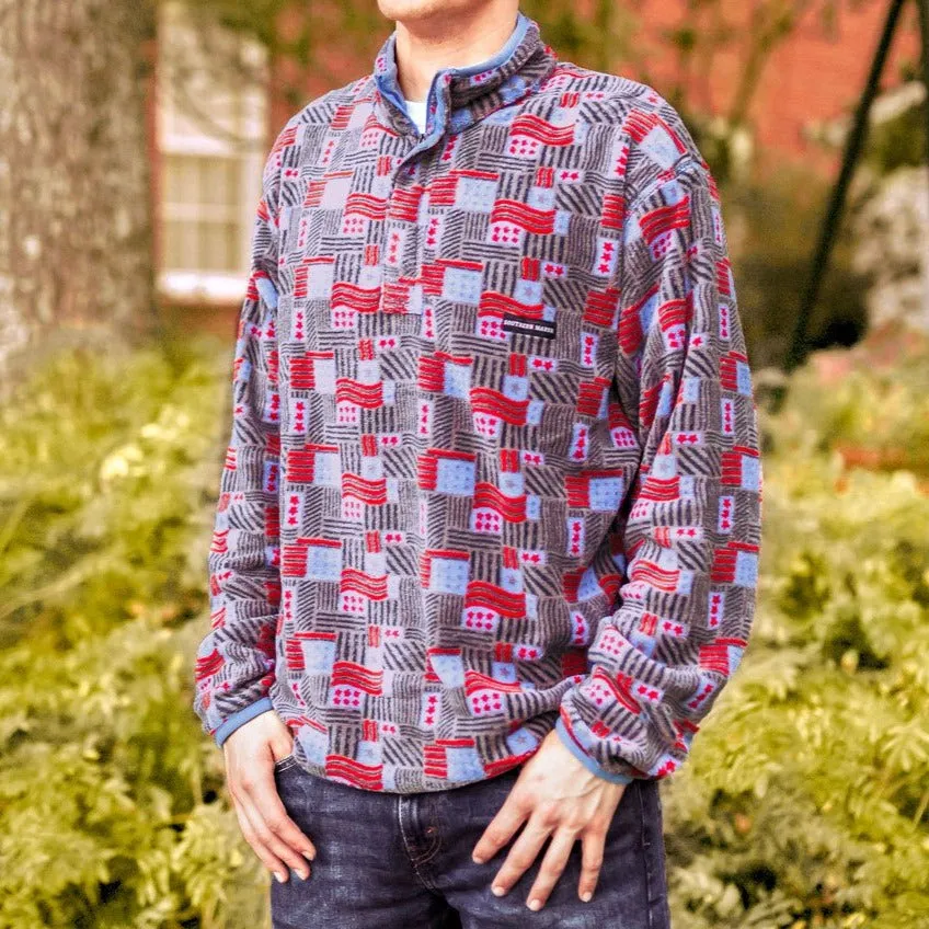 Star-Spangled Fleece Pullover