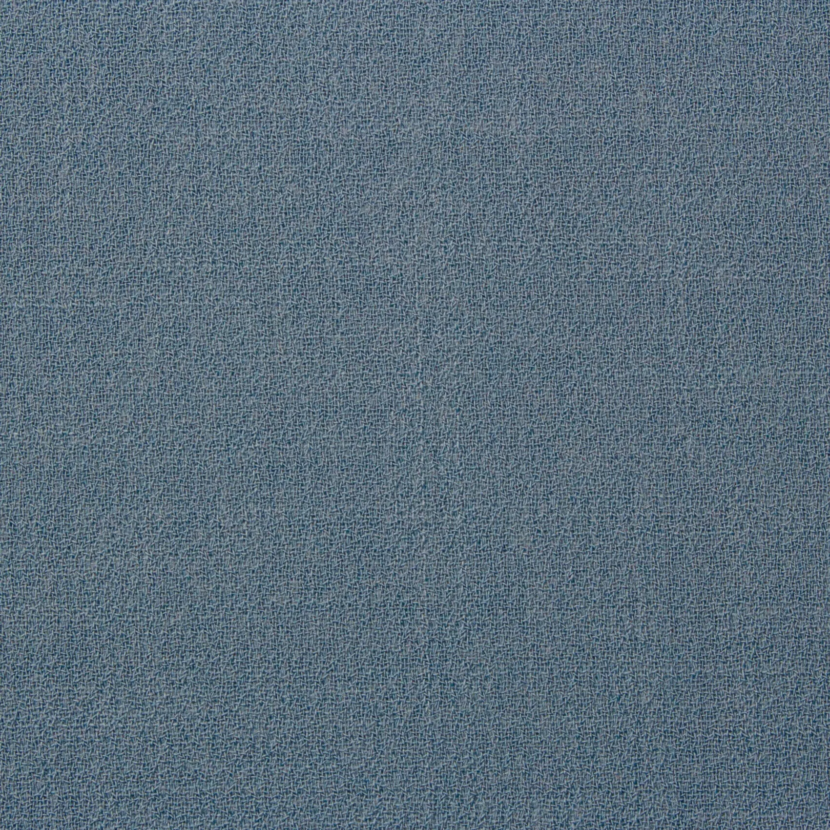 Steel Blue Double Wool Crêpe