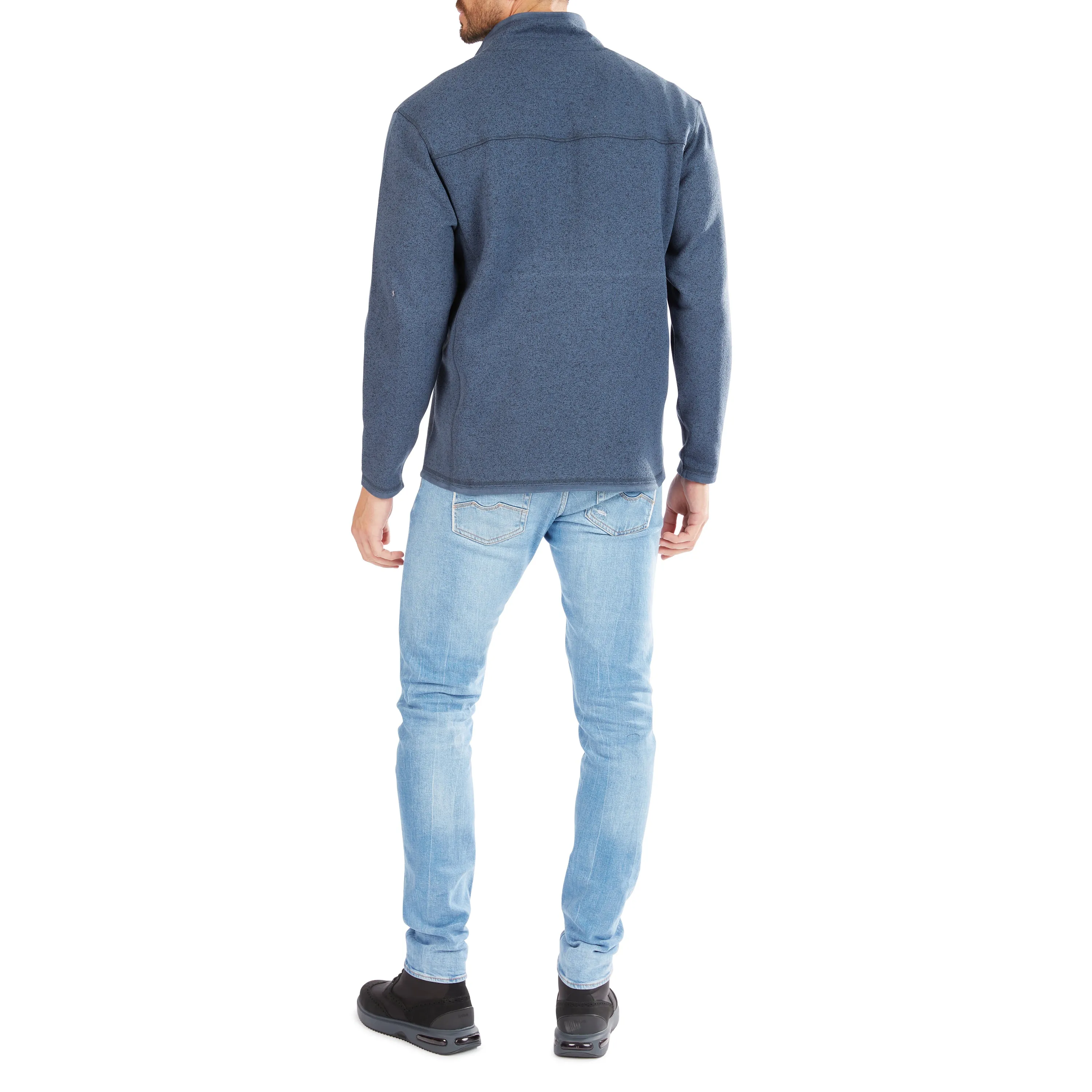 SWEATER FLEECE QUARTER ZIP PULLOVER