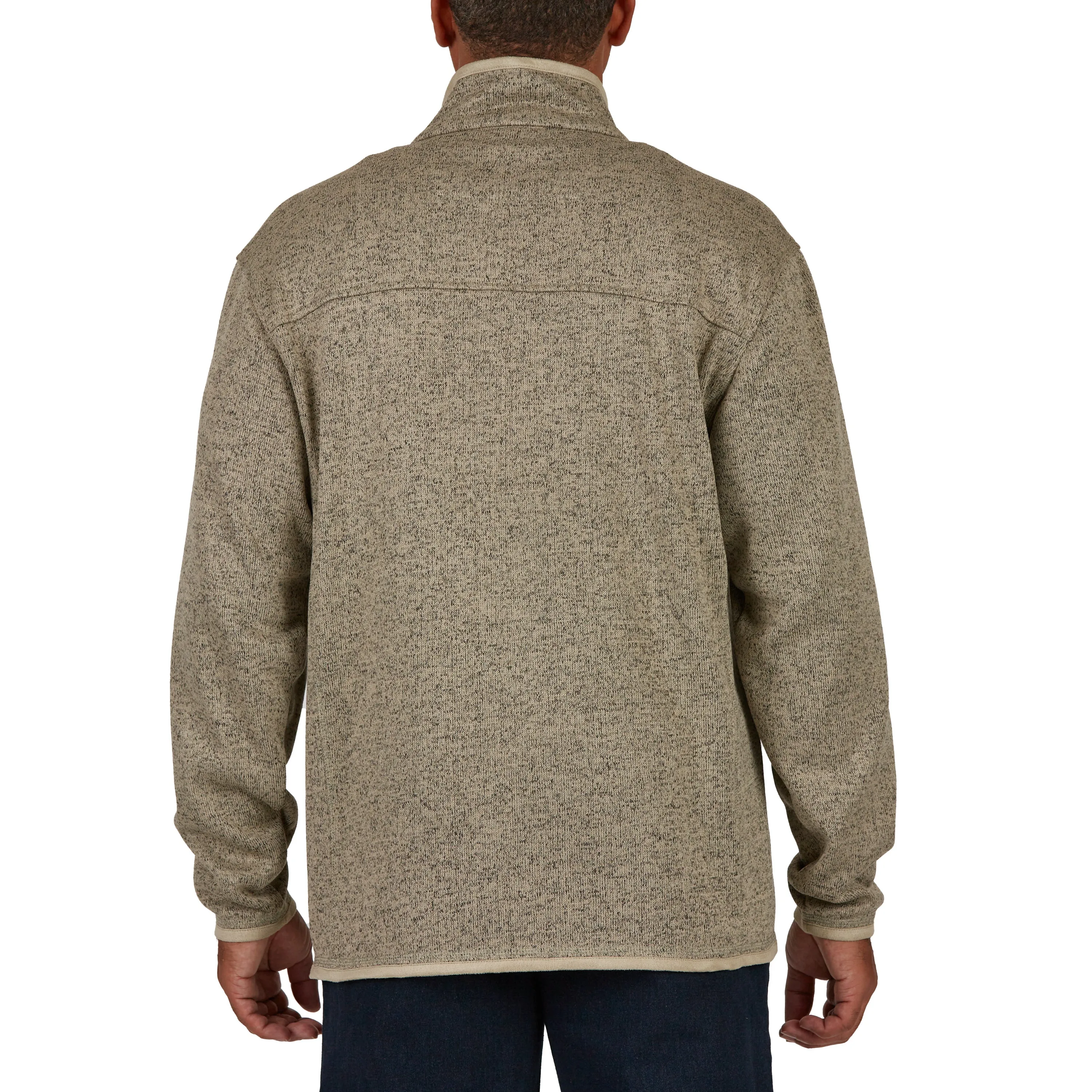 SWEATER FLEECE QUARTER ZIP PULLOVER