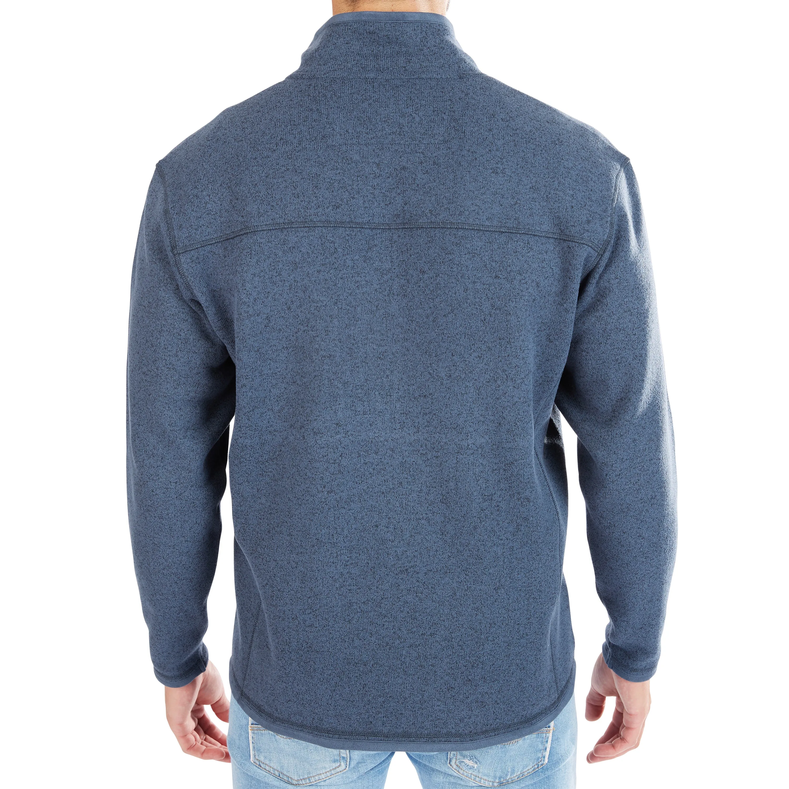 SWEATER FLEECE QUARTER ZIP PULLOVER