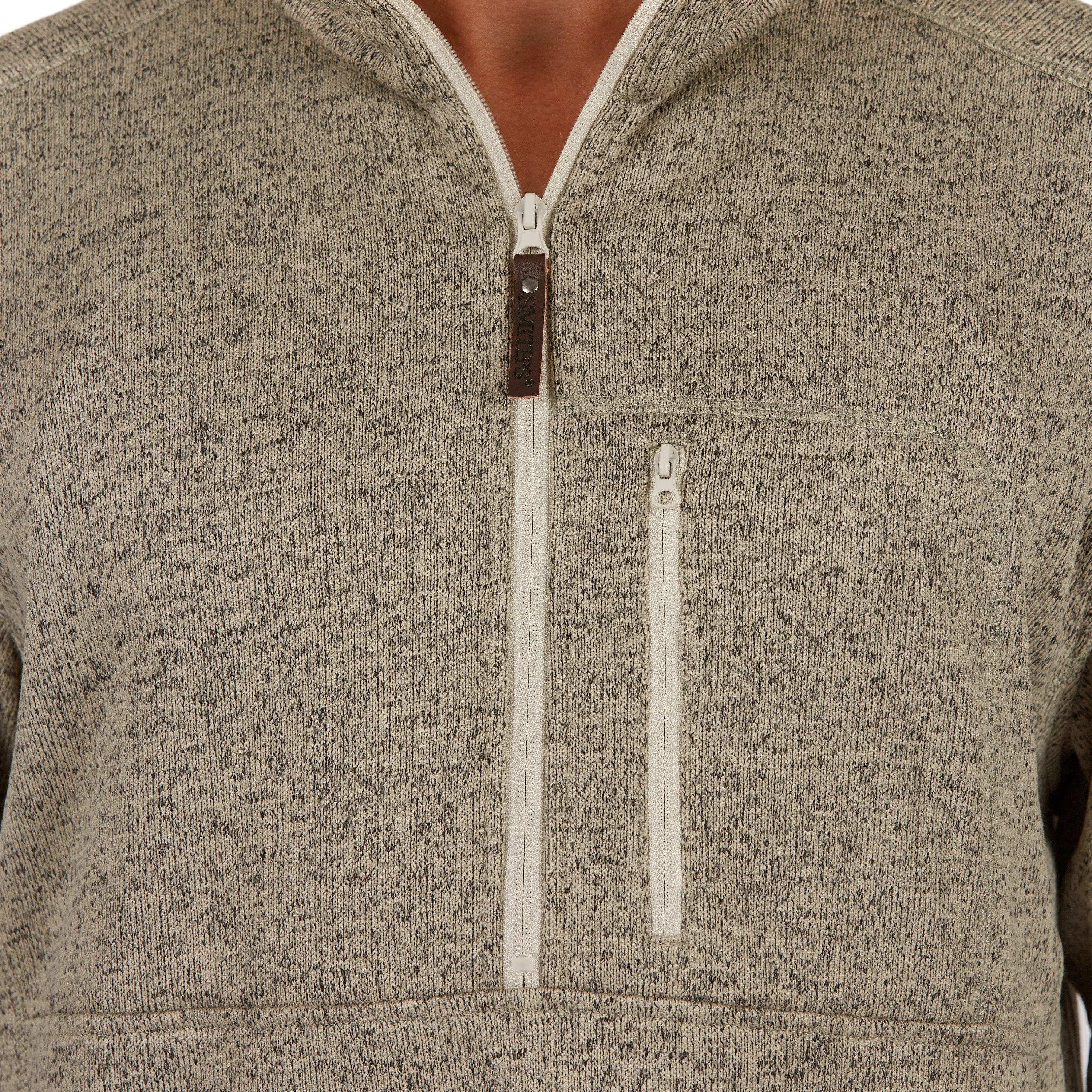 SWEATER FLEECE QUARTER ZIP PULLOVER