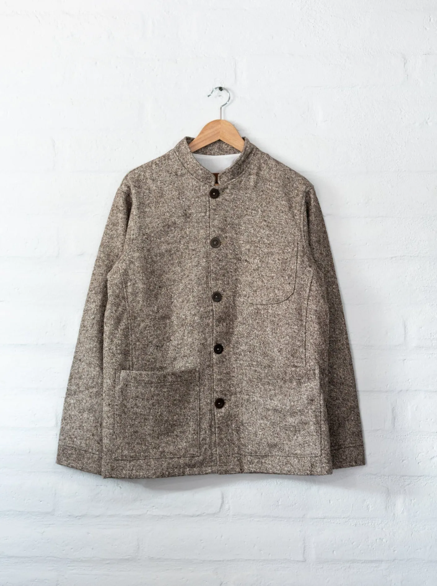 Tambo Wool Jacket in Dark Wool