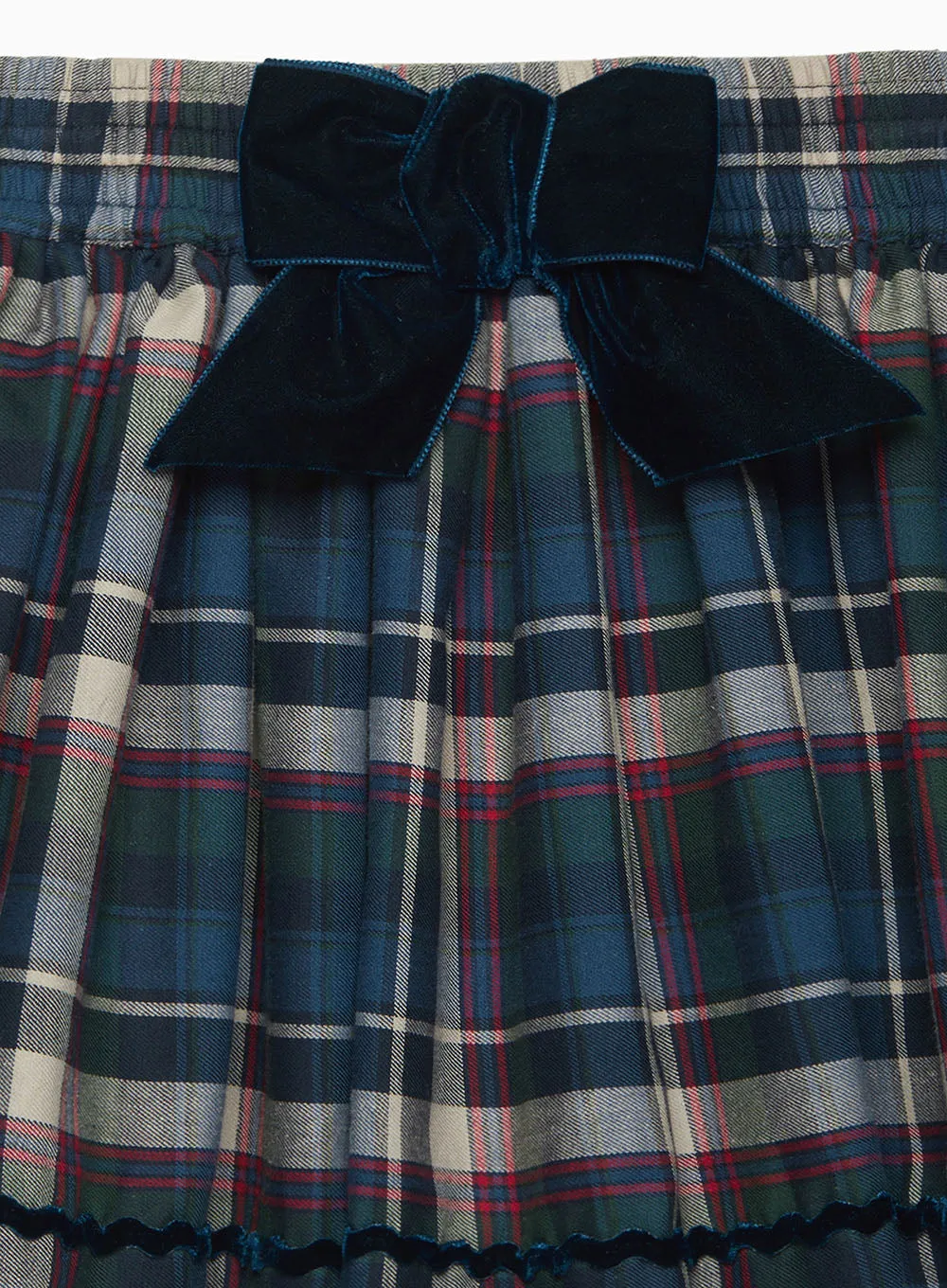 Tartan Bow Skirt