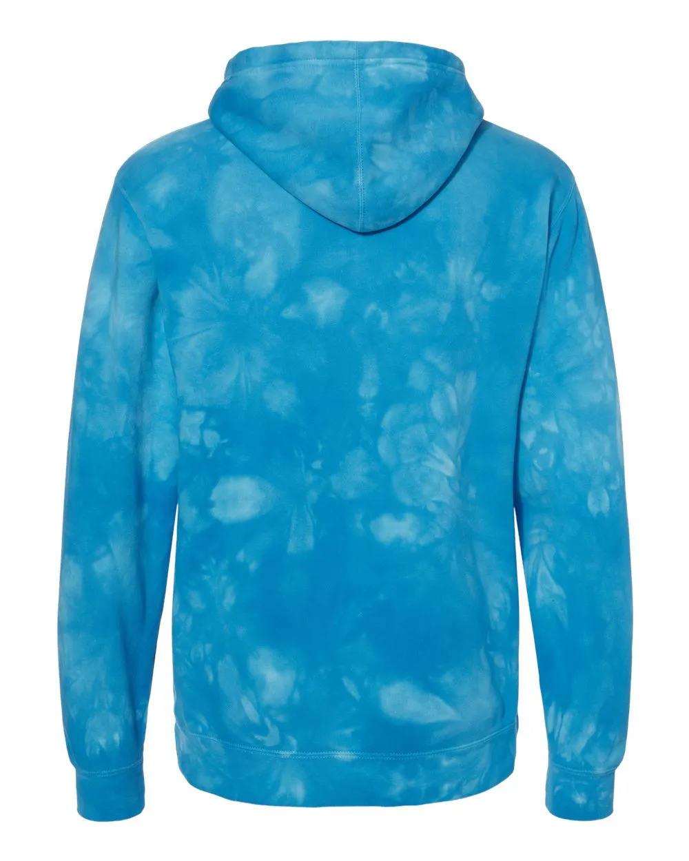 Unisex Midweight Tie Dye Hooded Pullover