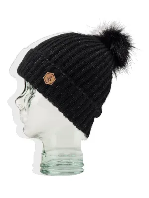 V.Co Lyra Bobble Beanie - BLACK