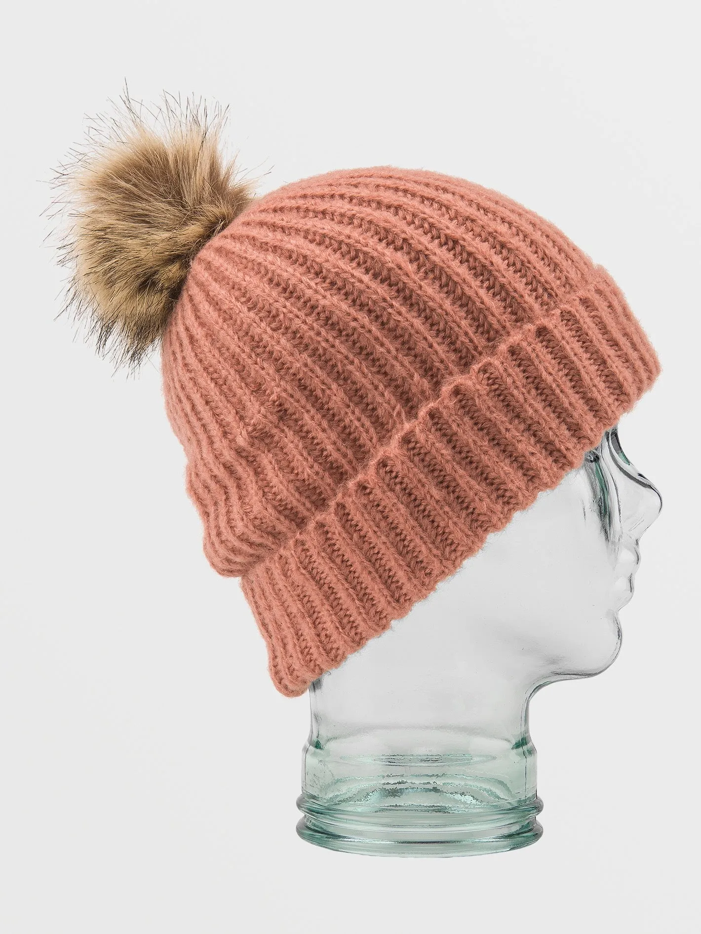 V.Co Lyra Bobble Beanie - EARTH PINK