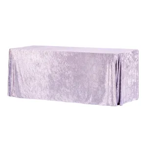 Velvet 90"x156" Rectangular Tablecloth - Wisteria