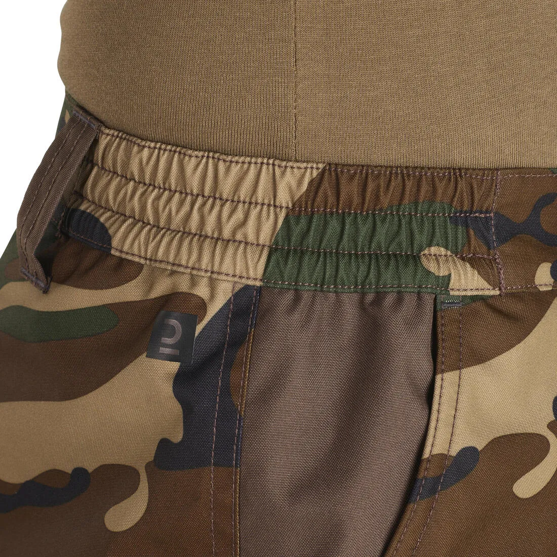 WARM WATERPROOF HUNTING TROUSERS 100 - CAMO