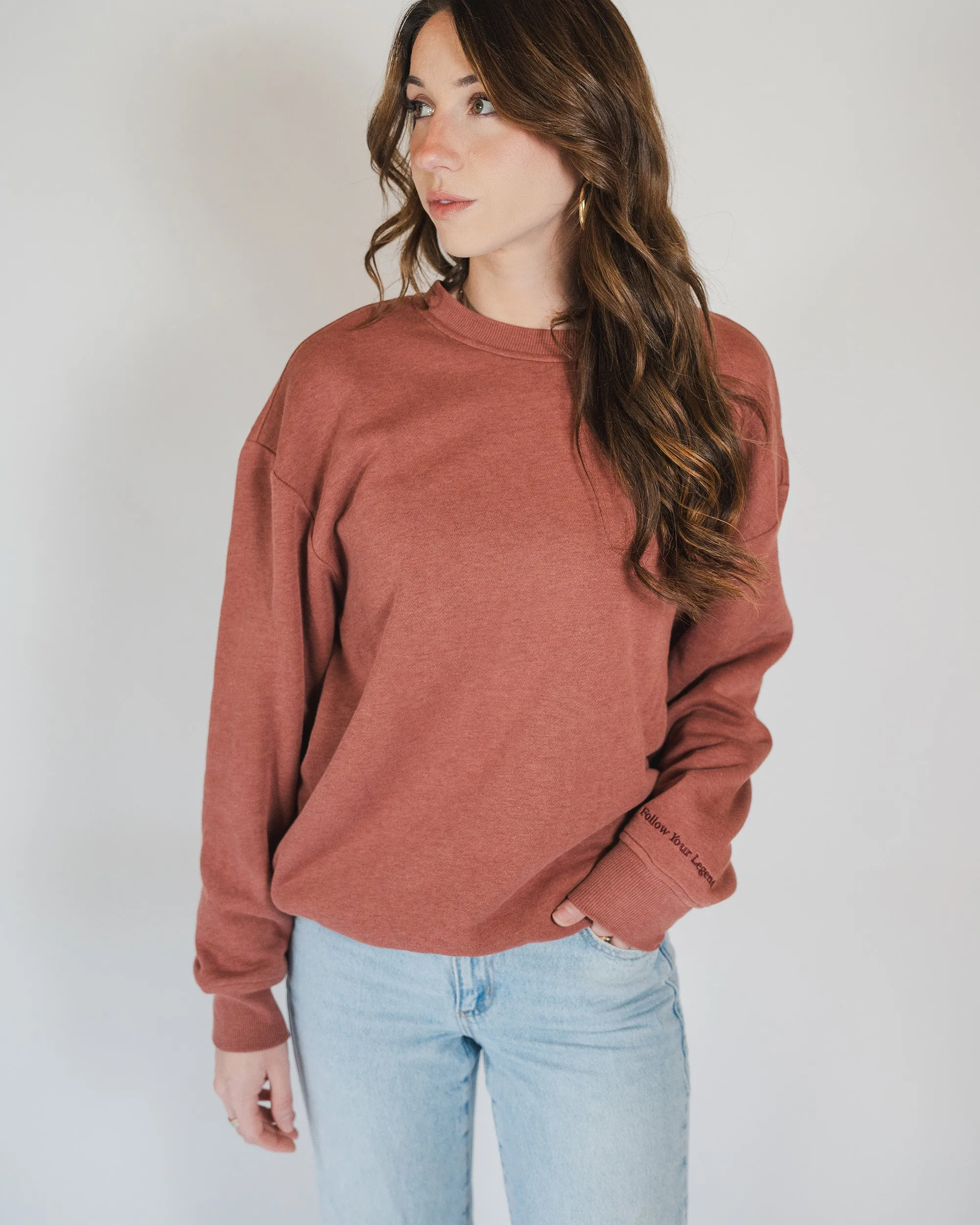 Women's AlpacaCloud® Crew Neck Sweatshirt