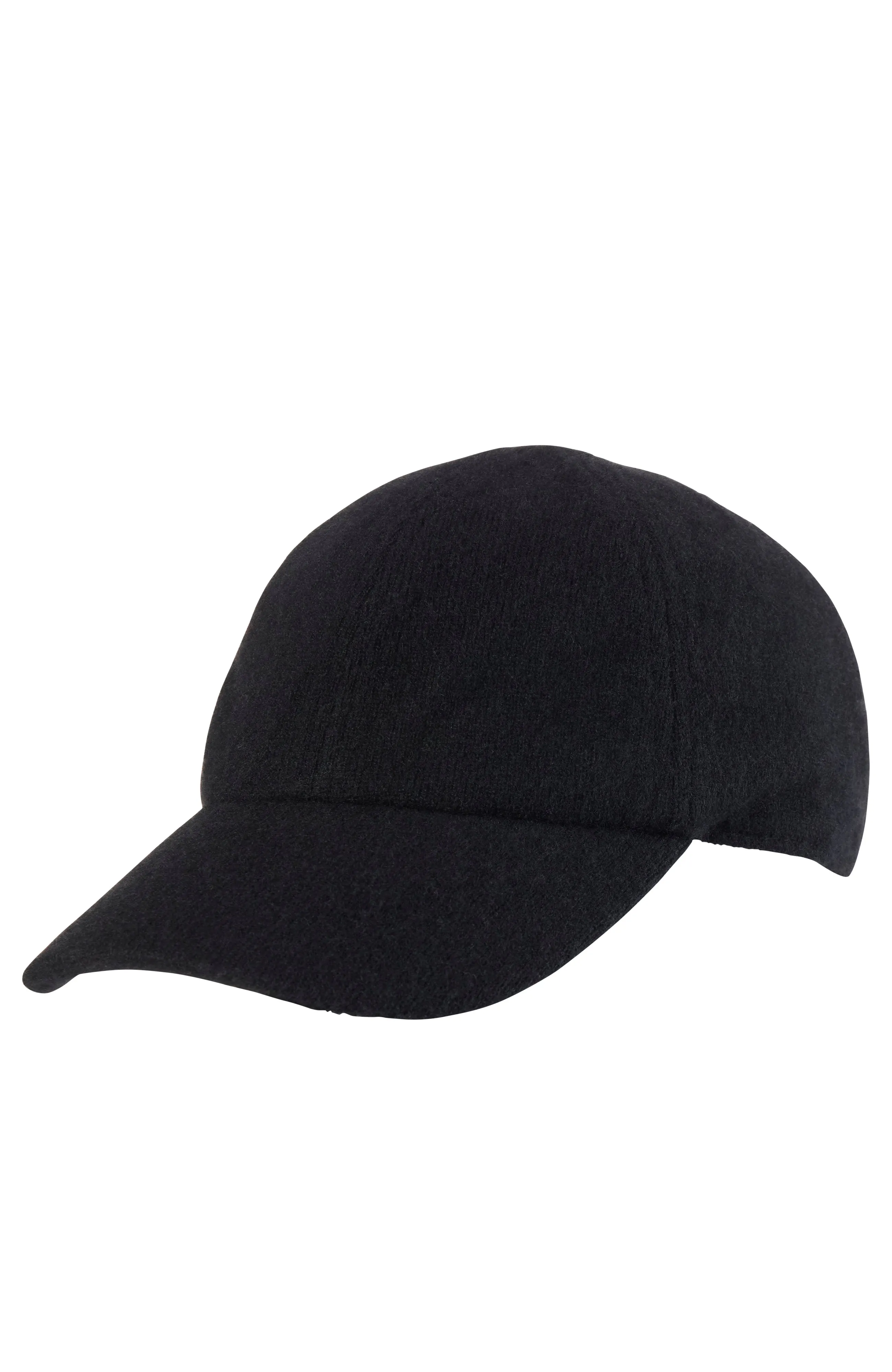 WOMEN'S CASHMERE KNIT BASEBALL CAP