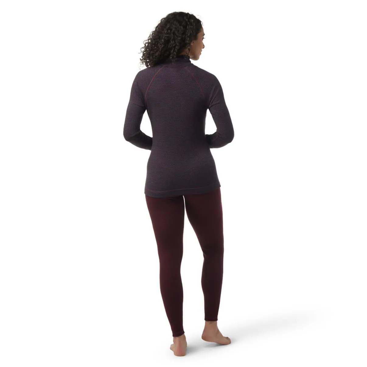 Women's Classic Thermal Merino Base Layer Pattern 1/4 Zip