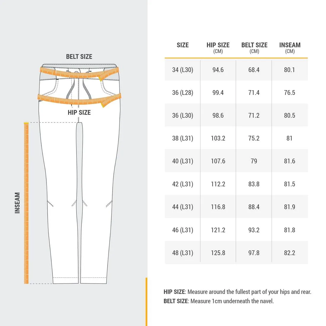 WOMEN'S HIKING WARM WATER-REPELLENT TROUSERS - SH100