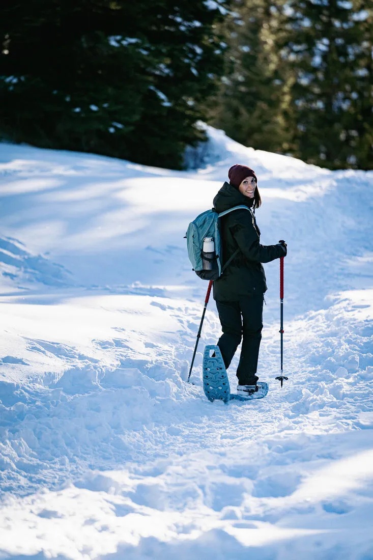 Women's Snow Hiking Stretch Trousers Water-repellent - SH500 X-Warm