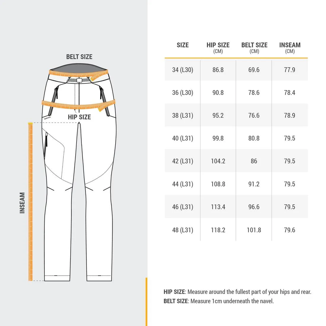 Women's Snow Hiking Stretch Trousers Water-repellent - SH500 X-Warm