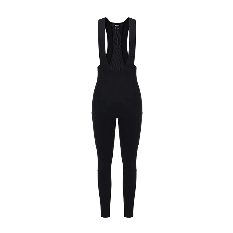 Women's thermal cargo bib tights T170C