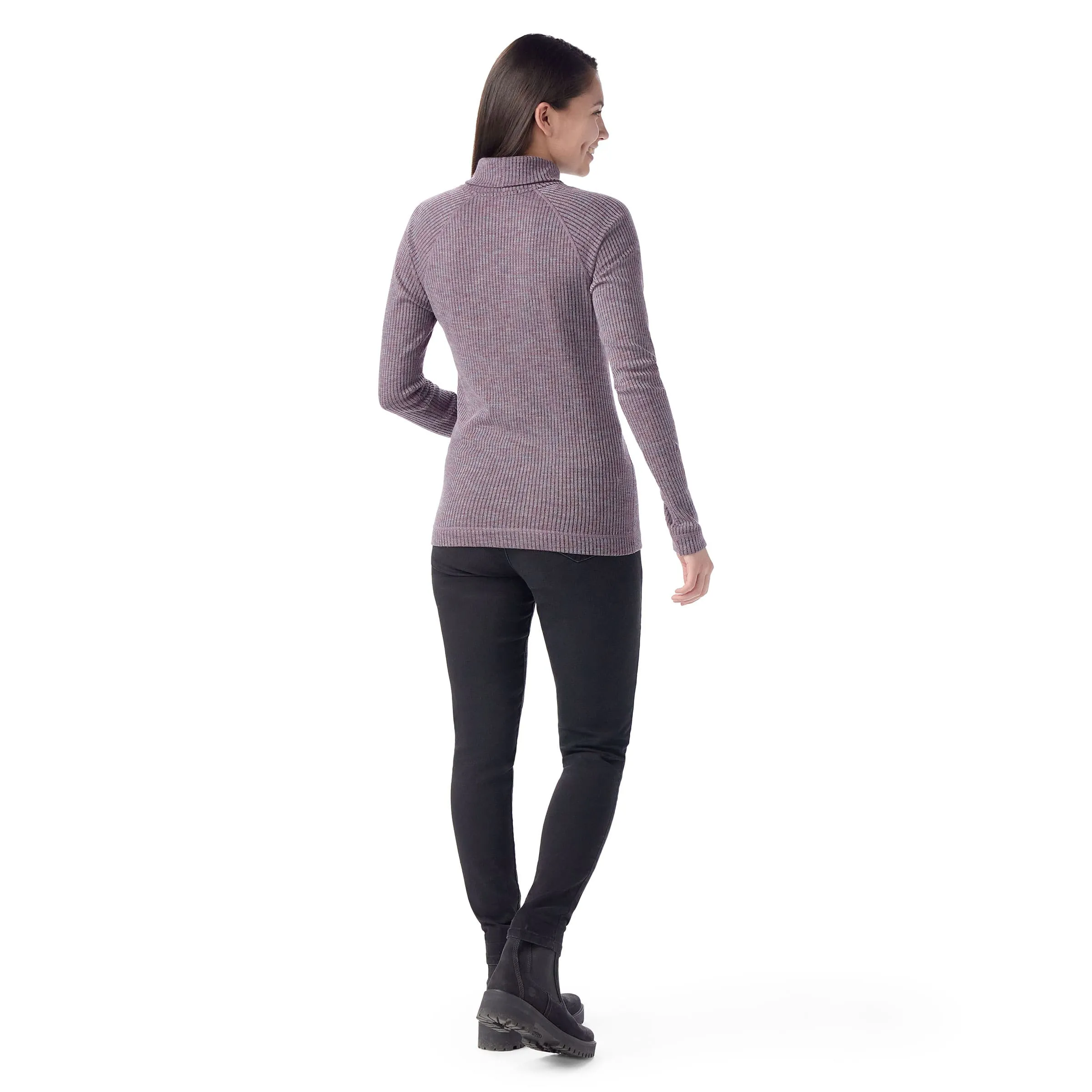 Women's Thermal Merino Rib Turtleneck